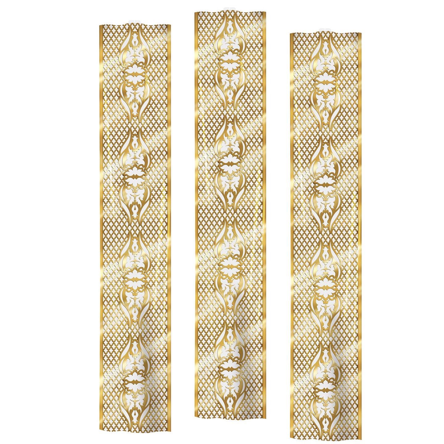 Beistle 12in. x 6Feet Lattice Party Panels - 12 Pack