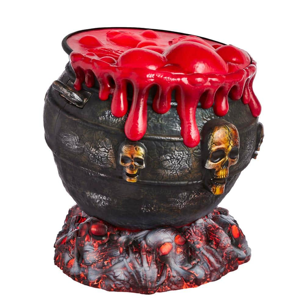 2.5 FT Giant LED Oozing Cauldron For Halloween