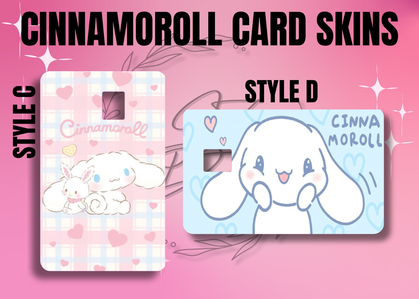 CINNAMOROLL CARD SKINS | MakerPlace by Michaels CINNAMOROLL CARD SKINS | MakerPlace by Michaels