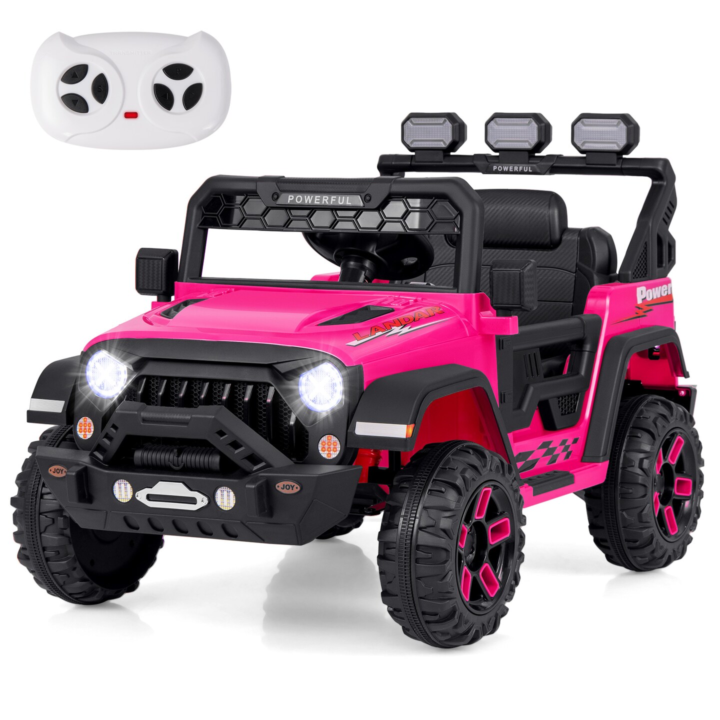 12V Electric Kids Ride on Truck with Remote Control and Music