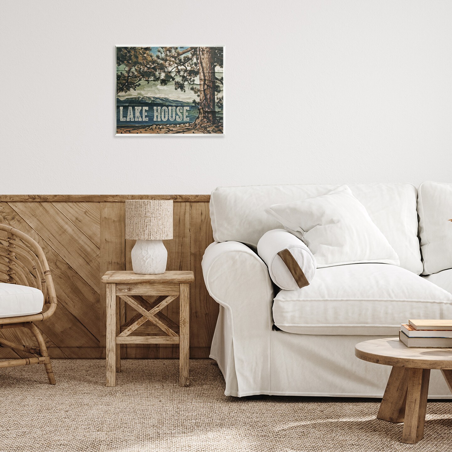 Stupell Industries Rustic Lake House View Wall Plaque, design by Sophie 6