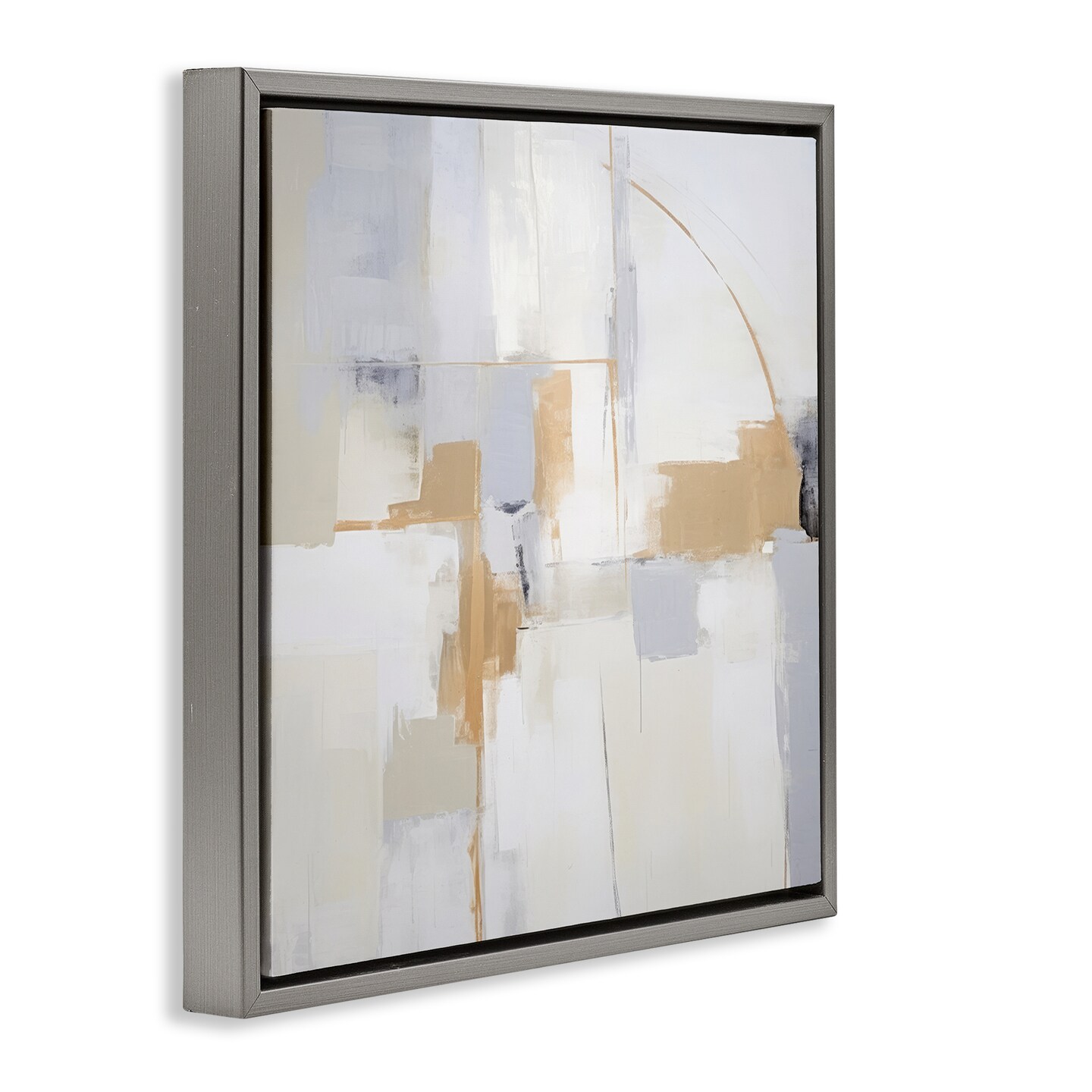 Stupell Industries Subtle Yellow Visionary Floating Frame, design by Irena Orlov