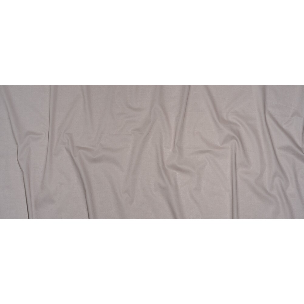 1 Yard Pewter Mercerized Organic Egyptian Cotton Voile Lightweight Sheer Solid Fabric