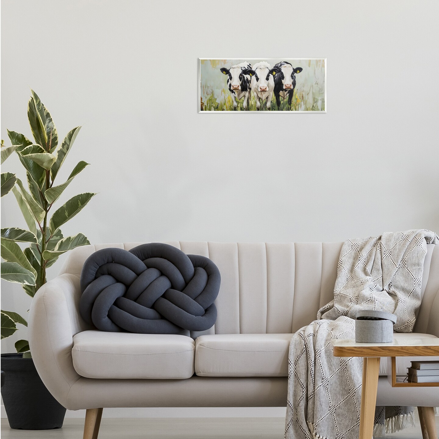 Stupell Industries Cattle & Cow Trio Wall Plaque, design by LSR Creative Studio