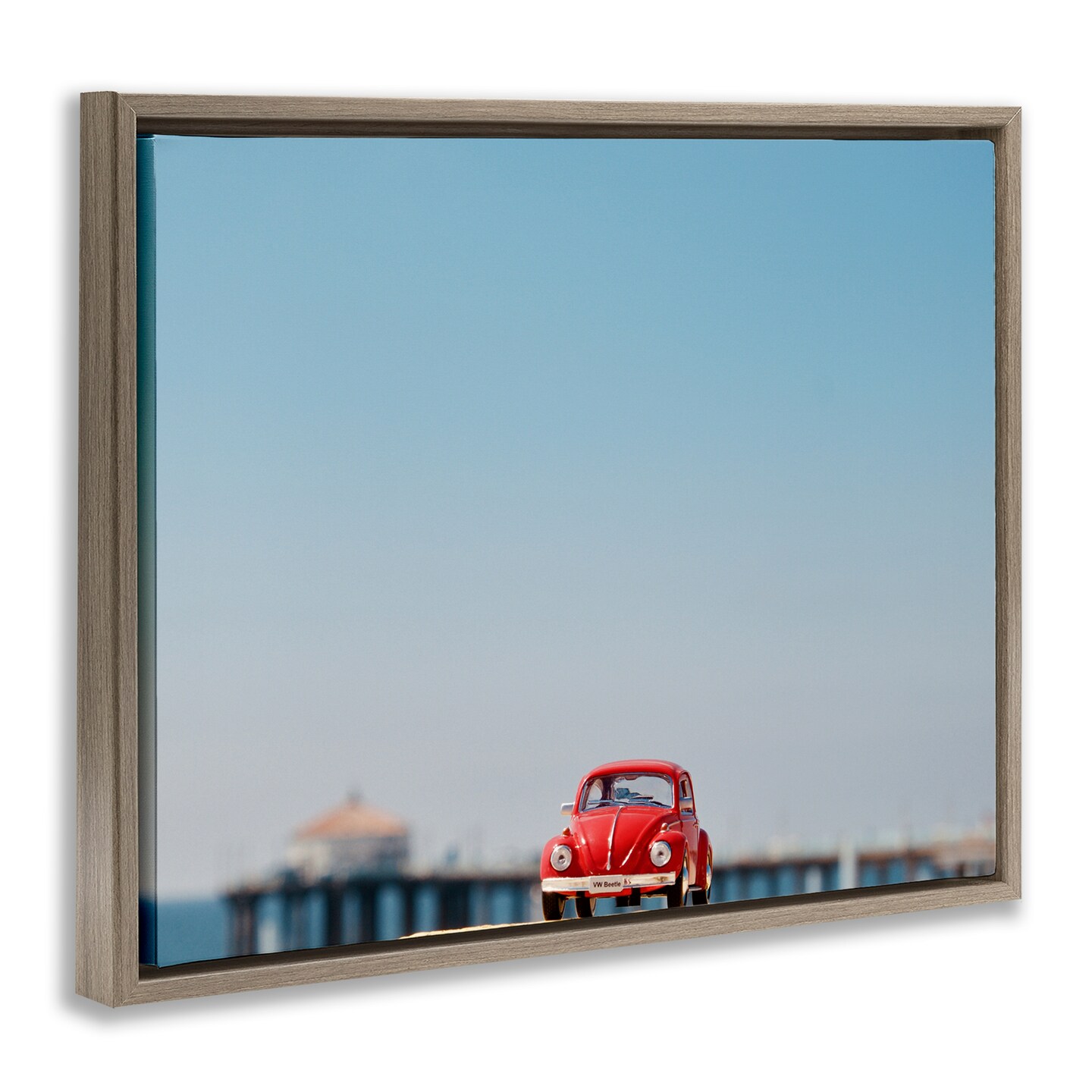 Stupell Industries Red Vintage Car Adventure Floating Frame, design by Ashley Singleton