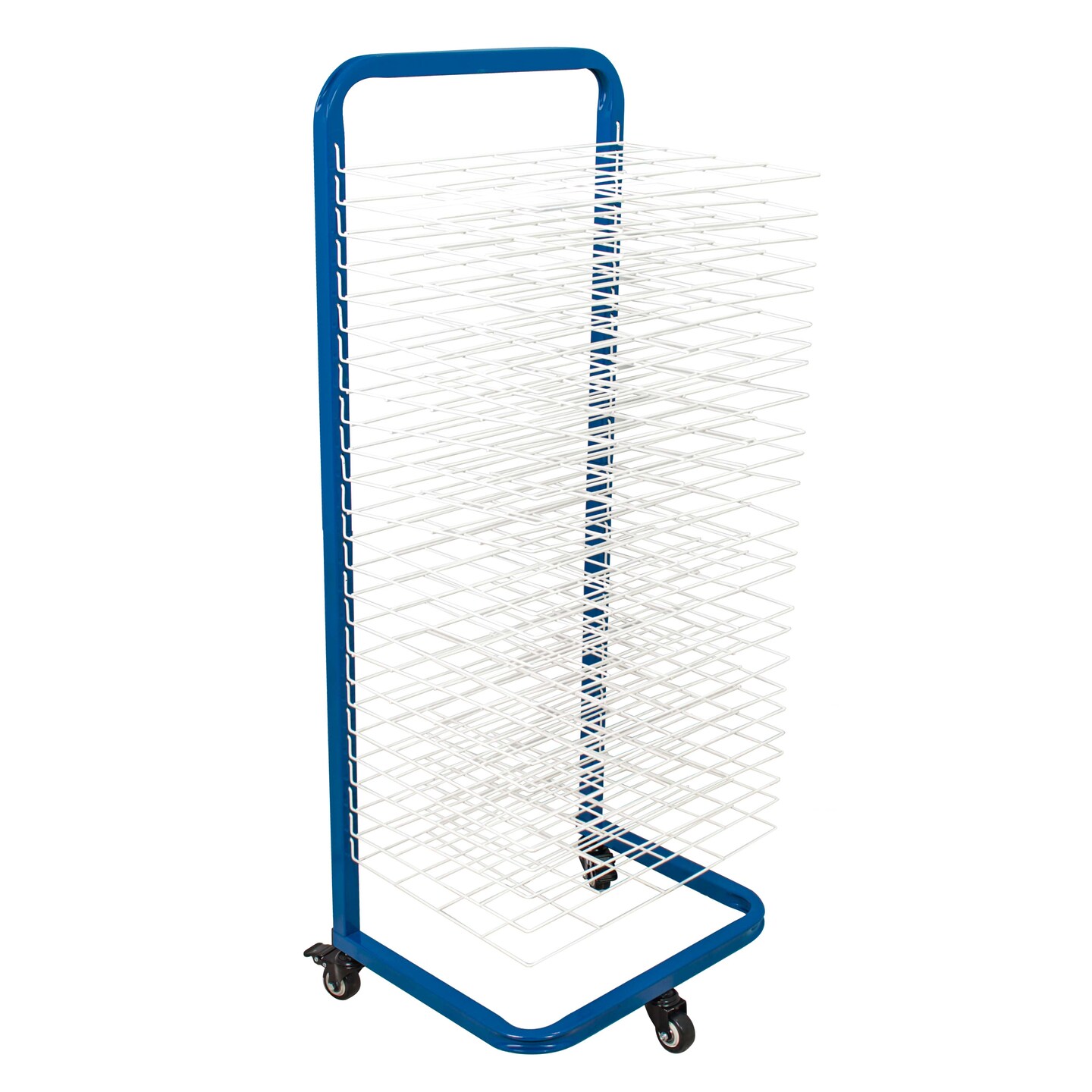 25 Shelf Art Drying Rack for Classrooms and Studios - Mobile