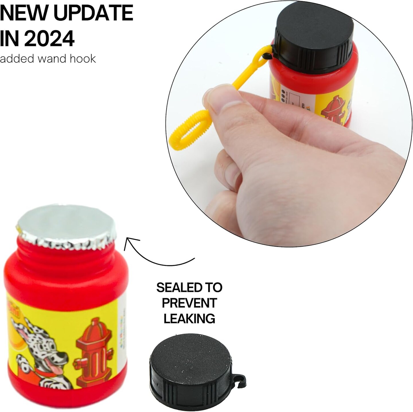 4E’s Novelty 24 Mini Bubbles Bulk - Dog Themed Party Favors, Birthday Goodie Bags Stuffers for Kids