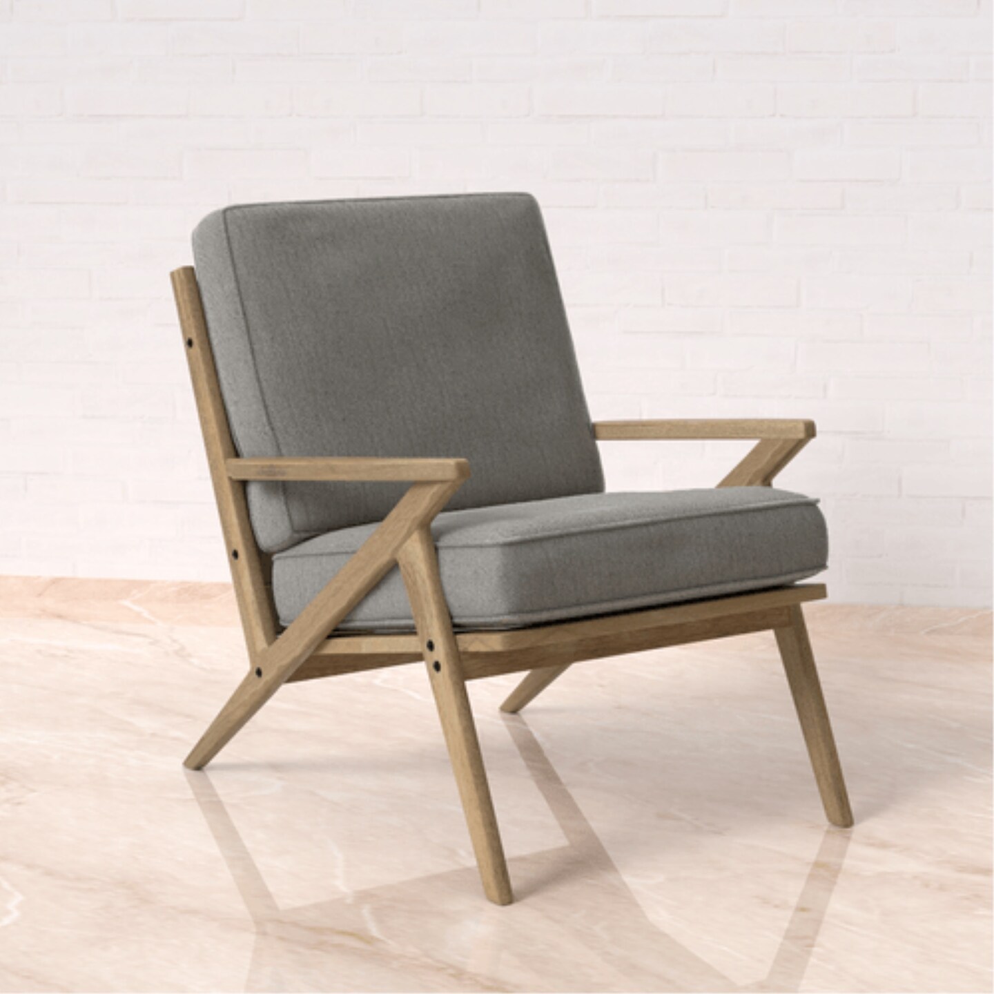 Aria Accent Chair (Dove Gray)
