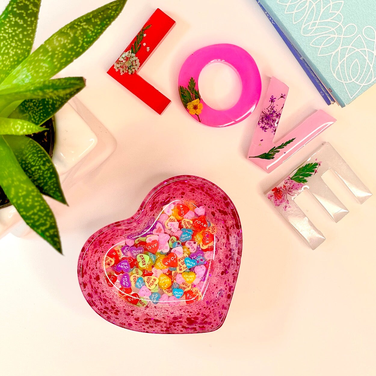 Resin Craft By Me™ Love Collection Red, Pink, White 3pc Pigment 10ml