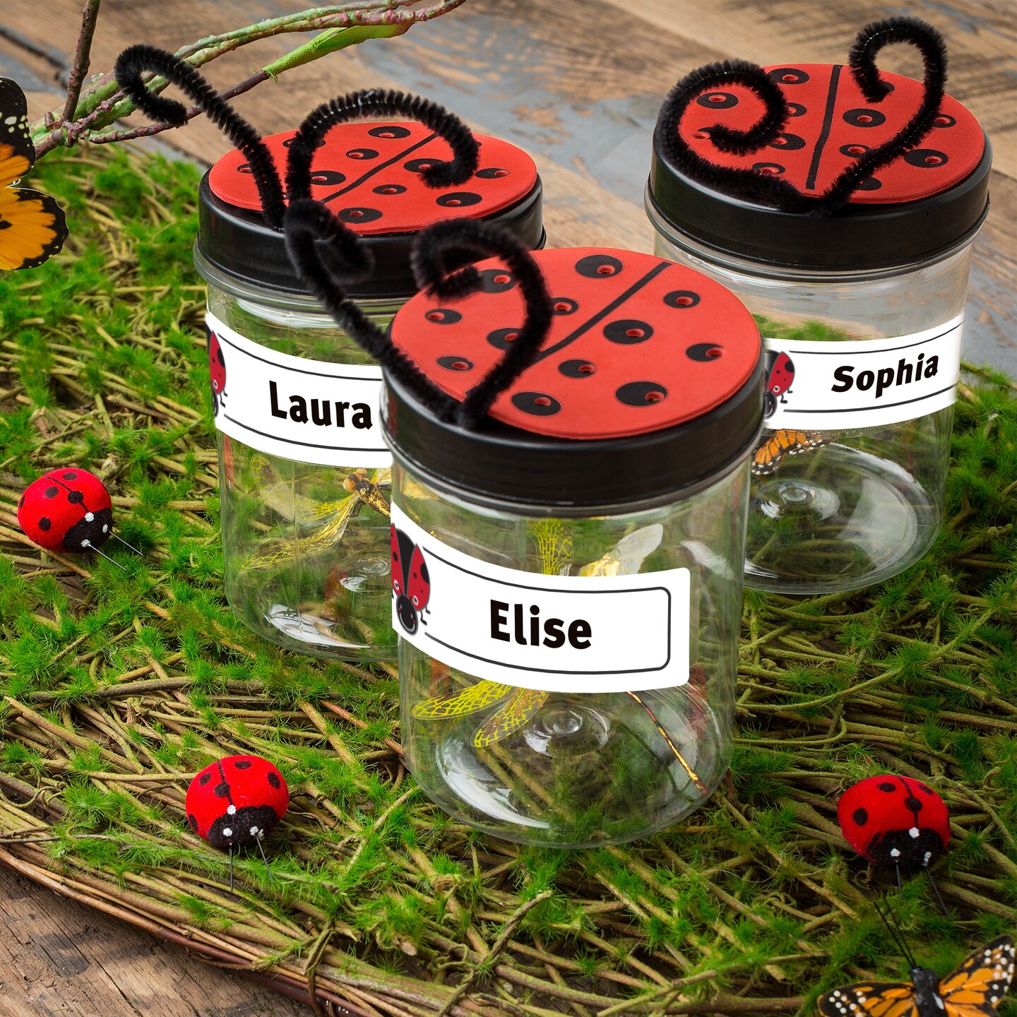 Avery Removable ID Labels, Sure Feed Technology, Removable Adhesive, 1" x 2-5/8", 750 Labels (6460) - 5 Pack