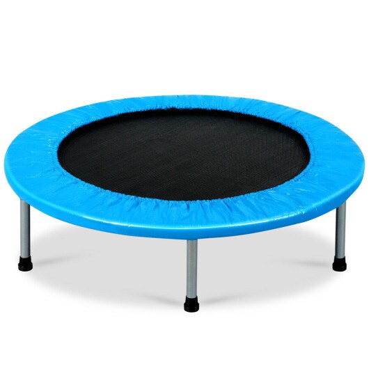 Steel Polypropylene Mini Trampoline with Strong Springs 330 lbs