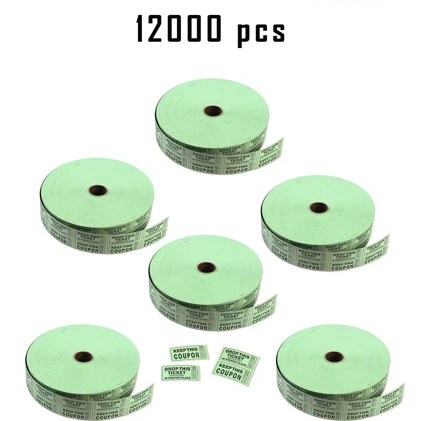 Double Roll Raffle Tickets, 2000 Pc | Michaels