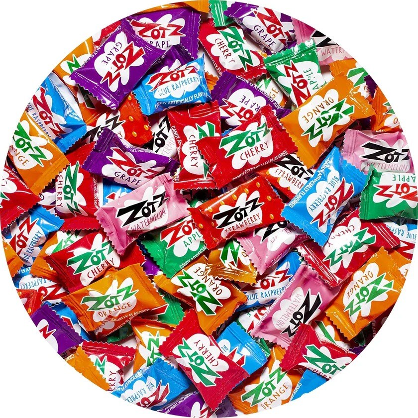 Zots Assorted Fizz Power Candy Bag 5 LB | Michaels
