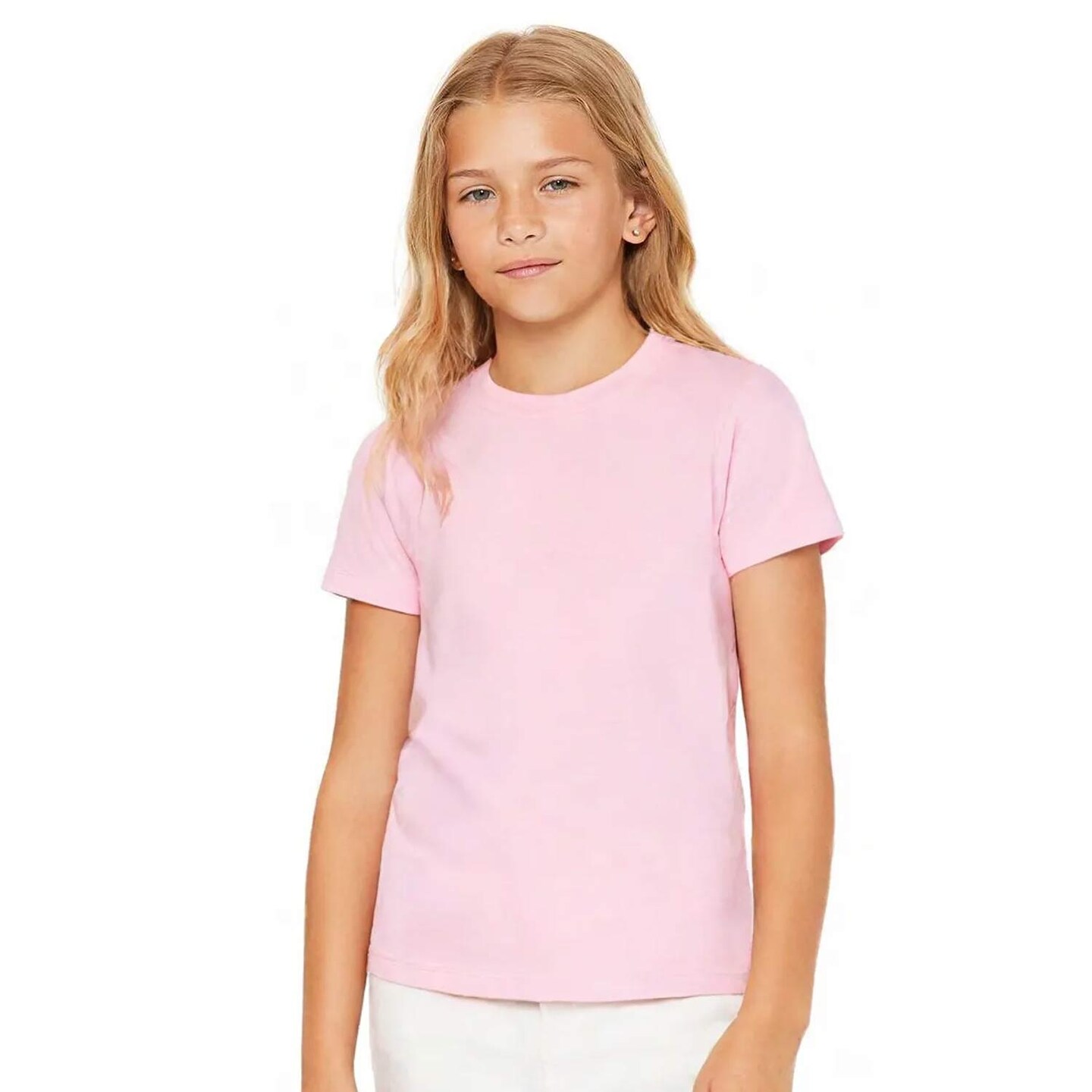 12 Pack BELLA+CANVAS® Youth Jersey Tee for School, Sports & Everyday Wear Unisex Cotton T-Shirt Bundle