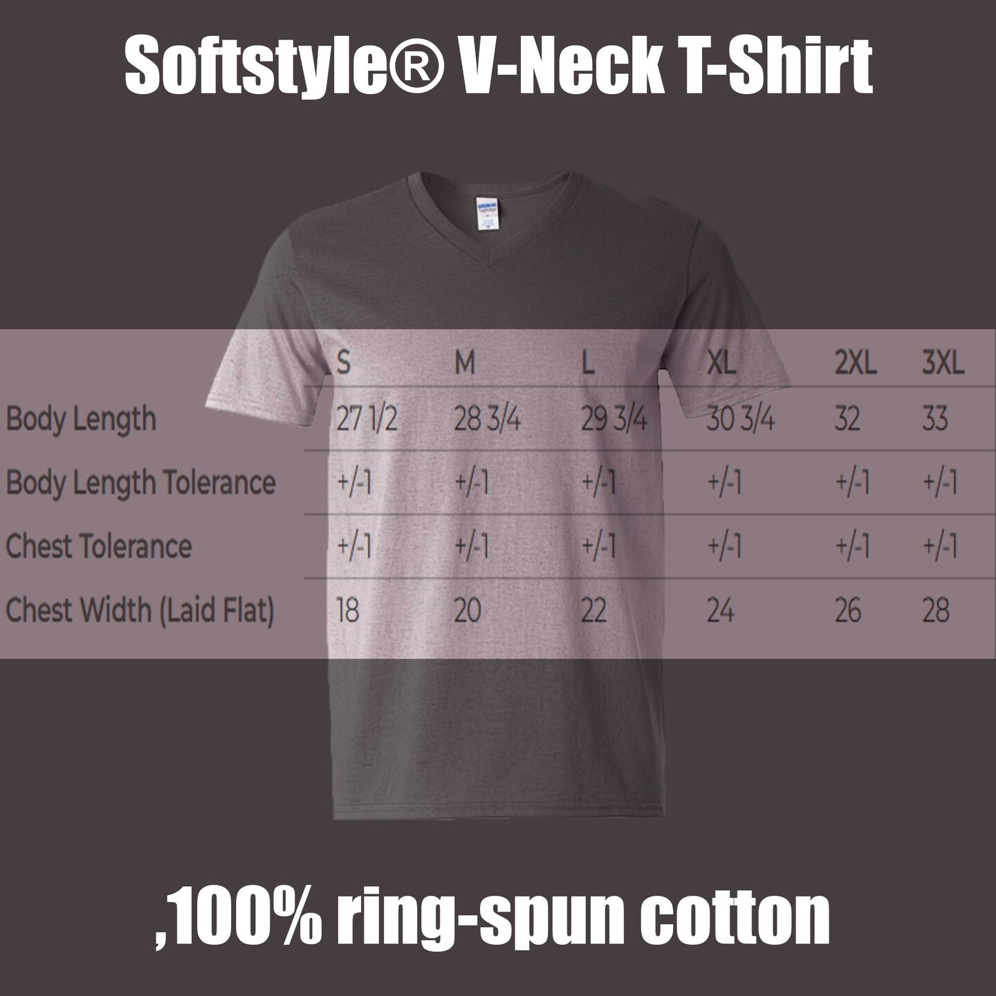 Gildan Softstyle V-Neck T-Shirt for Adult, Arts Short Sleeve Charcoal Craft Blank Tee