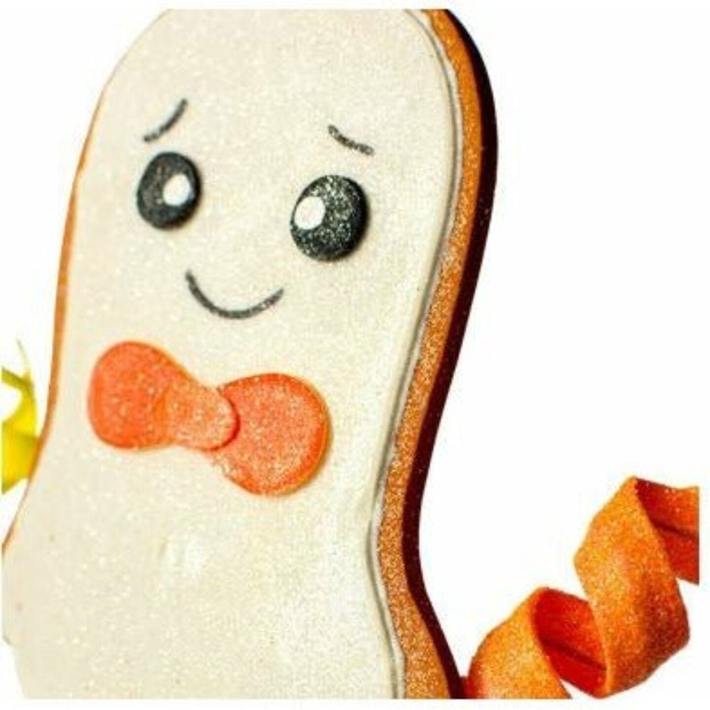 24&#x22; Ghost Cookie Spray: Candy Corn