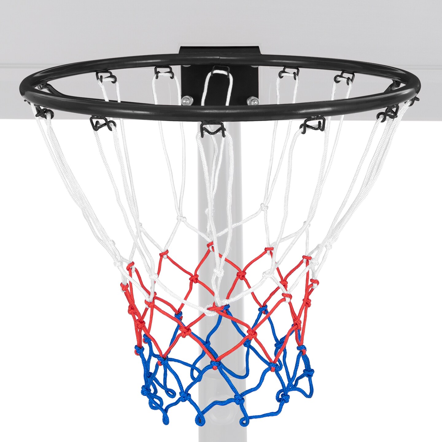 18-Inch Basketball Rim Replacement with All Weather Net and Installation Hardware