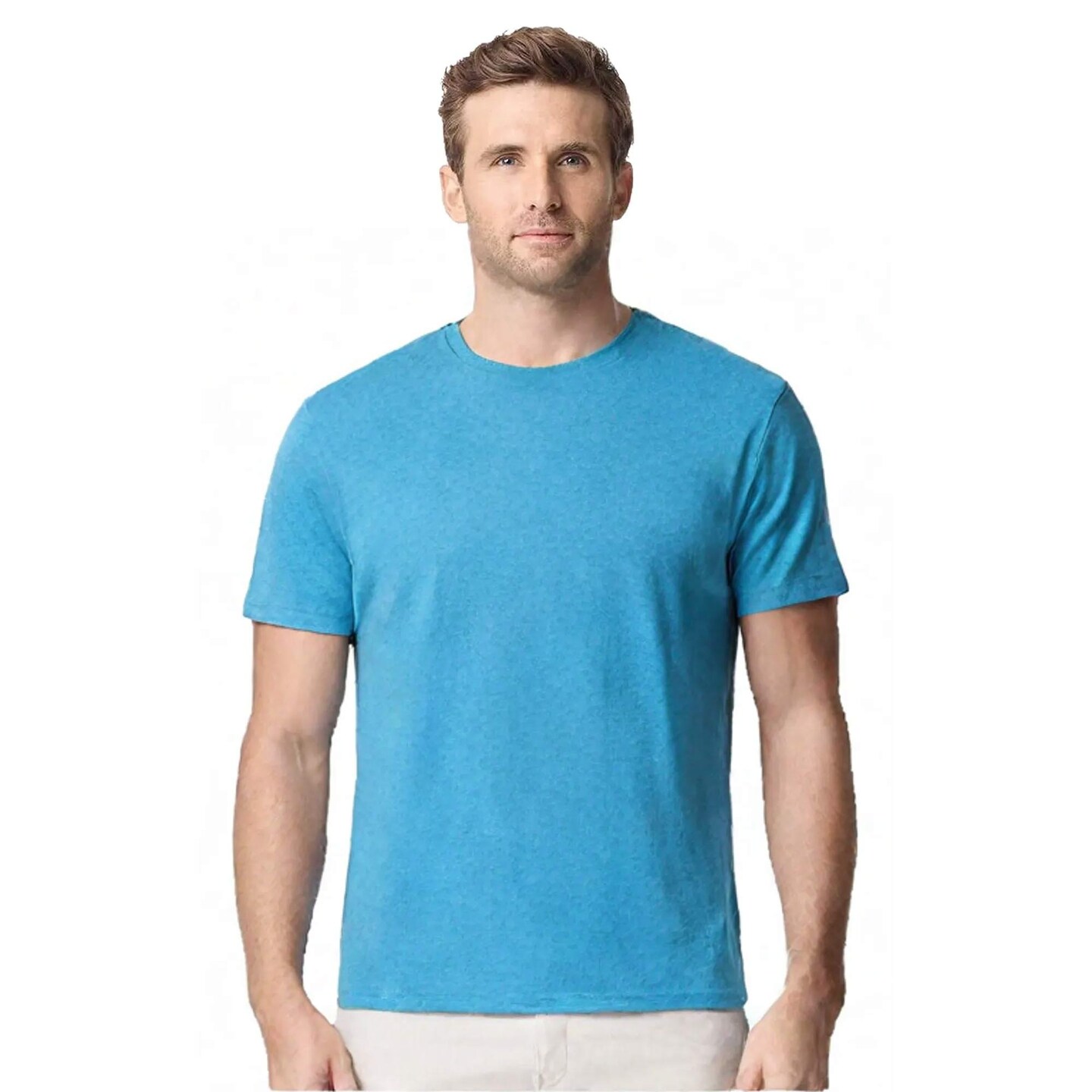 Gildan® Heavy Cotton T-Shirt, Crewneck Blank Tees for Crafting