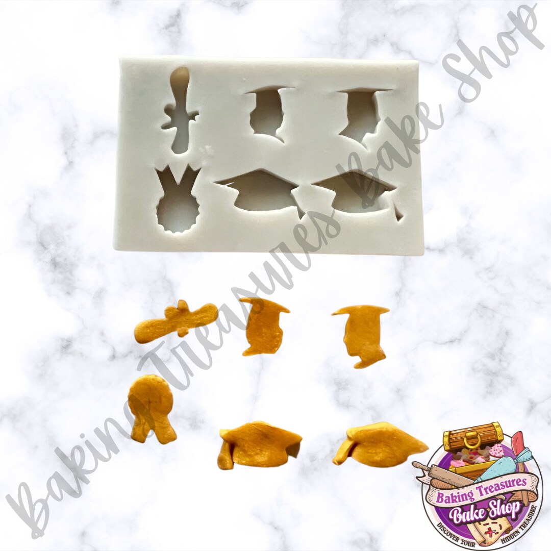 Graduation Silhouettes Silicone Mold