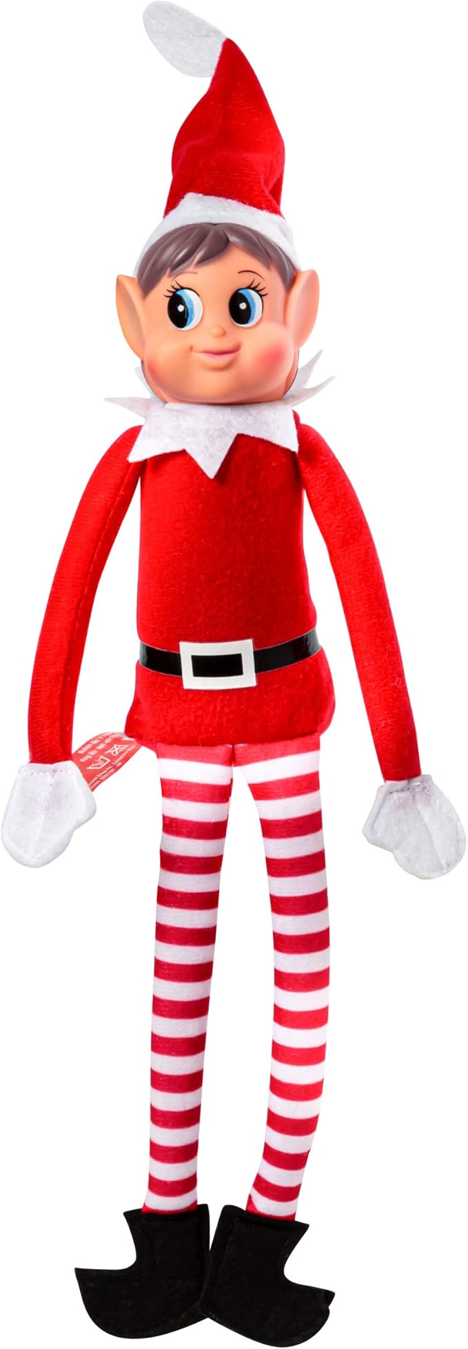 Plush Toy | Elfette Novelty Long Bendy Naughty Girl Christmas Doll | 12 Inches