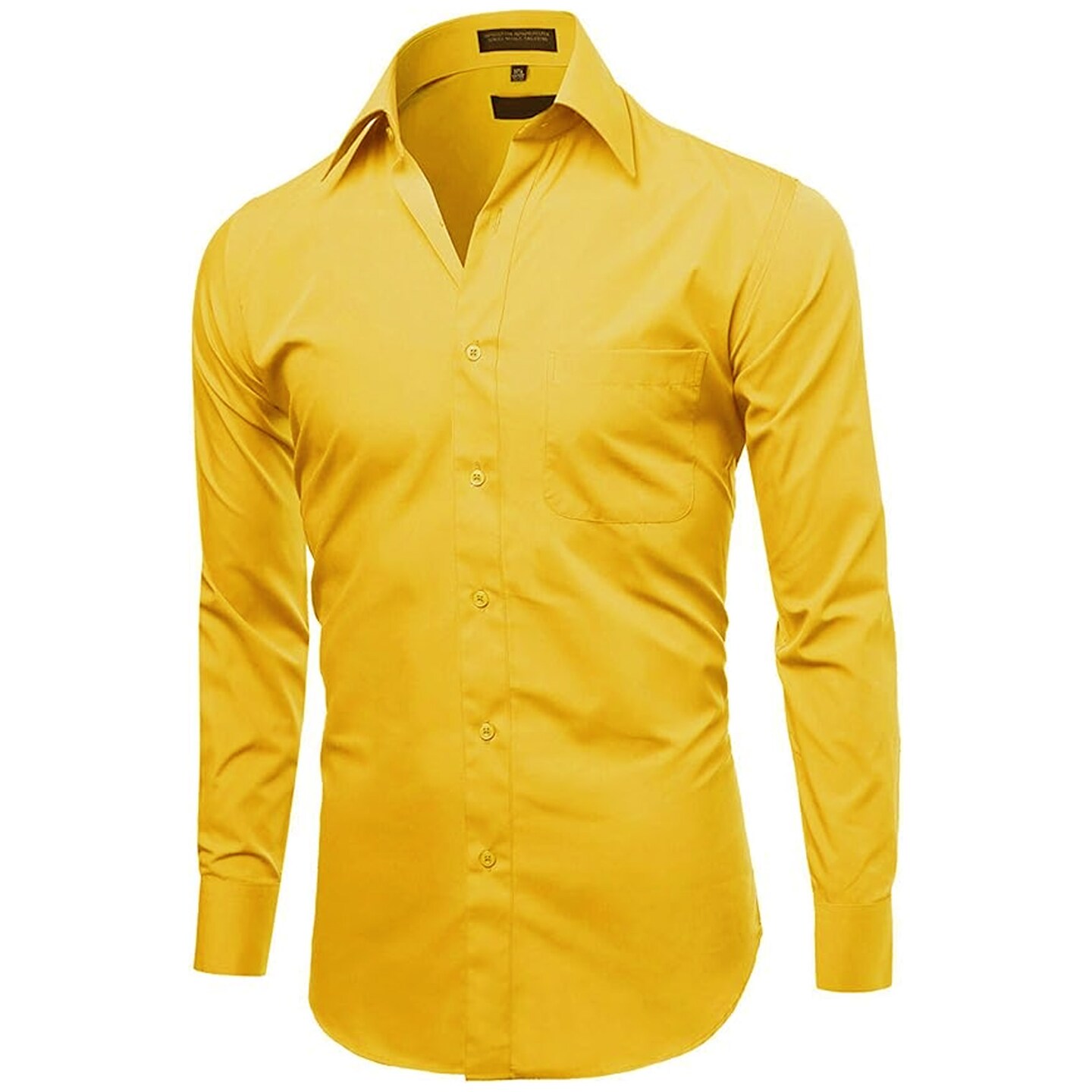 Yellow Long Sleeve Shirt for Effortless Style