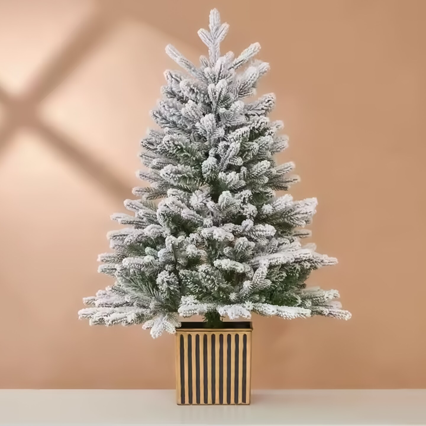 3ft Christmas Tree with Snow Flock