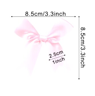 12 ct  Gold  Bow Satin Ribbon