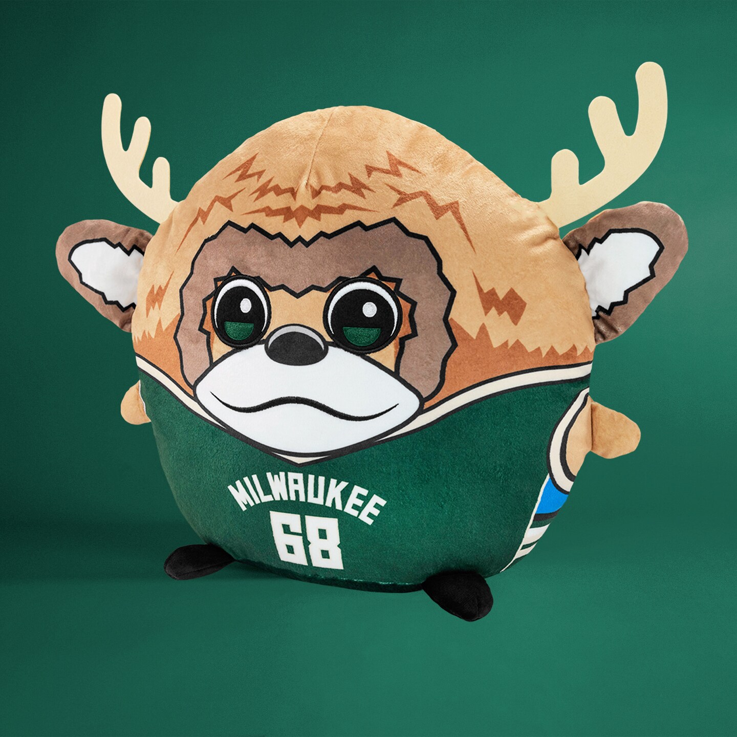 Sleep Squad Milwaukee Bucks Bango 12&#x22; Mascot Kiri Cloud Plushie