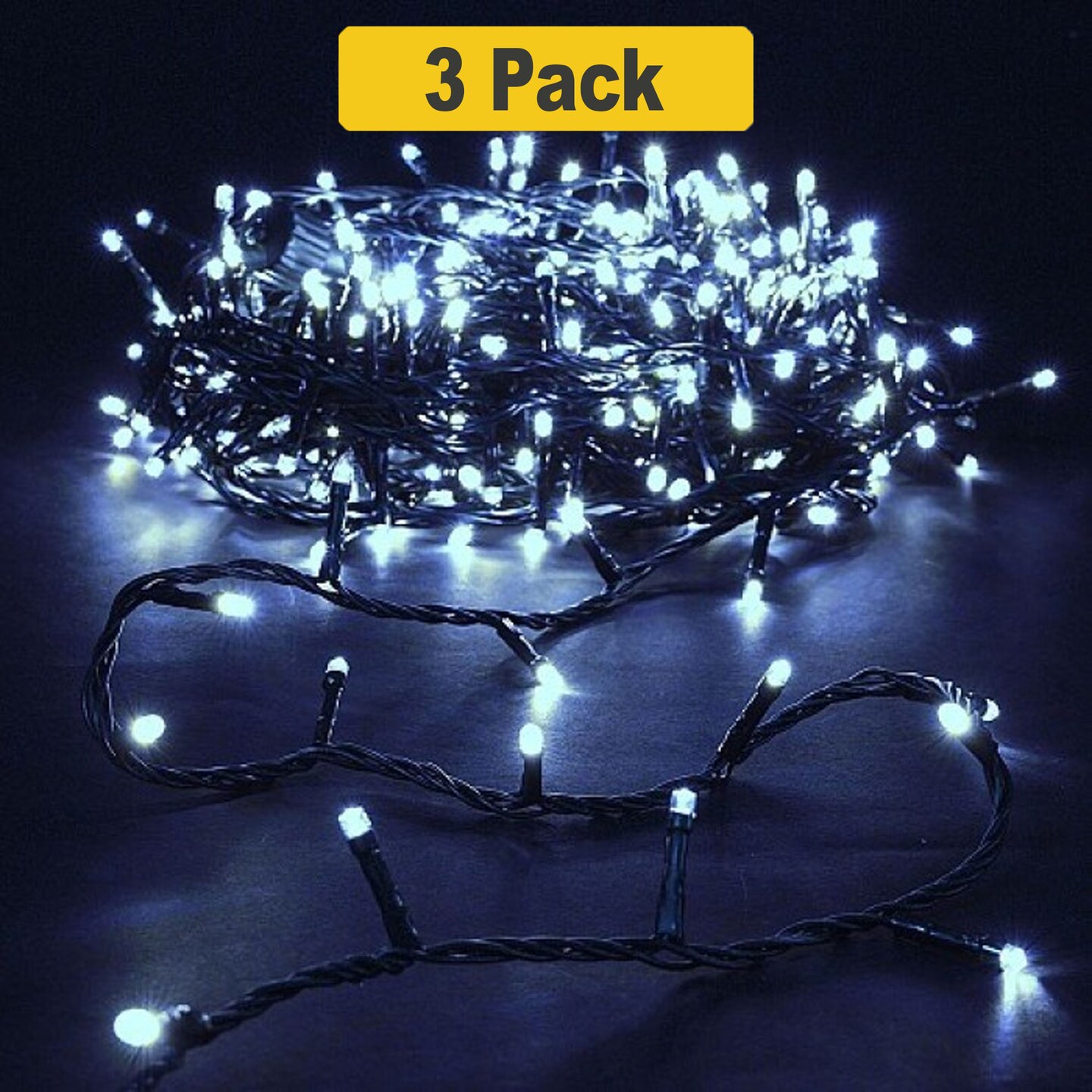 Weatherproof 100 LED Green Wire Solar String Lights for All Seasons