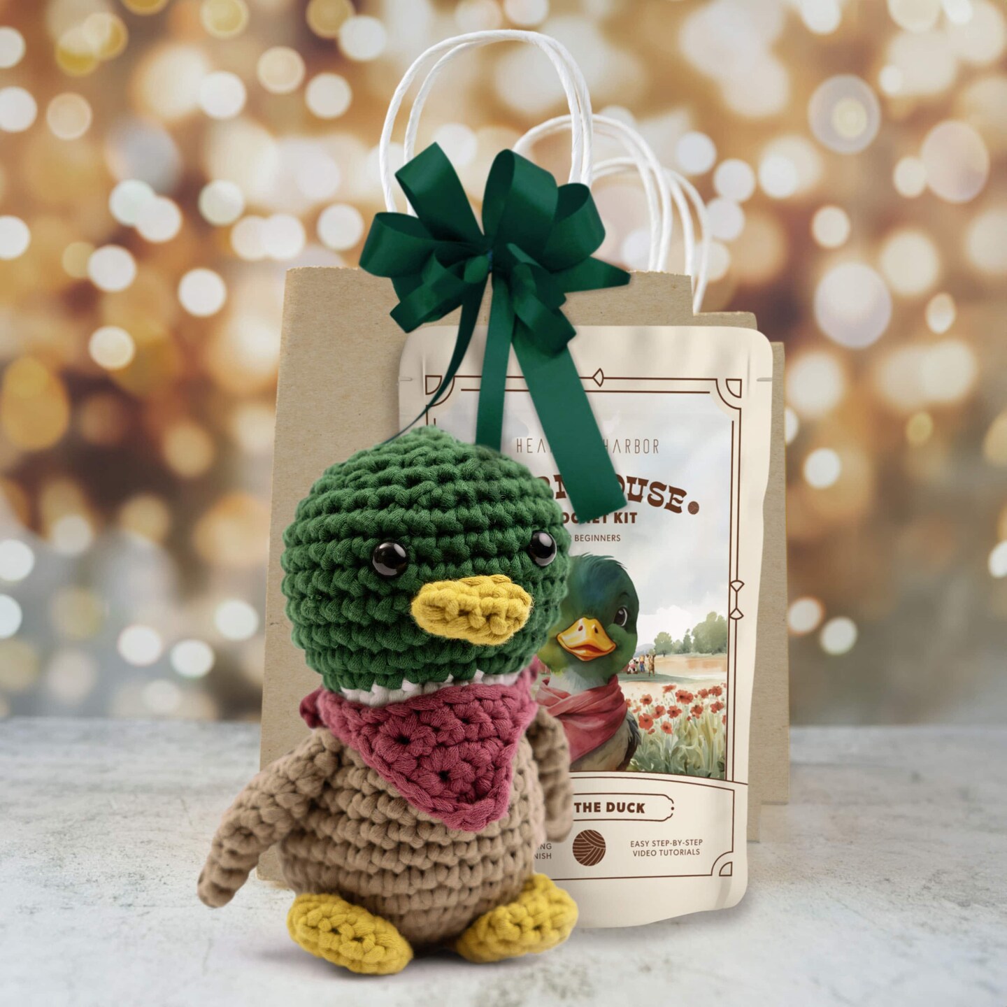 Hearth &#x26; Harbor Amigurumi Crochet Kit for Beginners