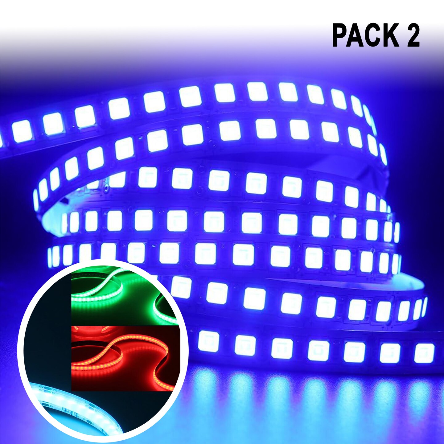 Christmas 300 LED Rope Light Remote Control