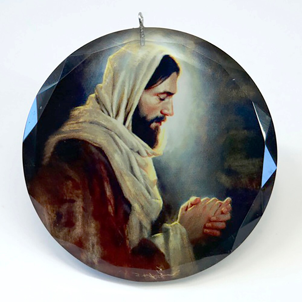 6 Pack Glass Christ Ornaments, Jesus Christ Nativity Ornaments, Religious Ornaments, Christmas Tree Ornaments, Baby Jesus product 7