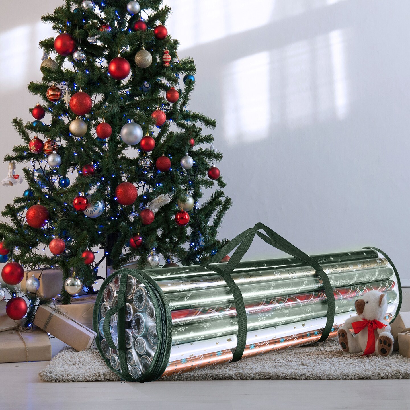 Hearth &#x26; Harbor Wrapping Paper Storage Container
