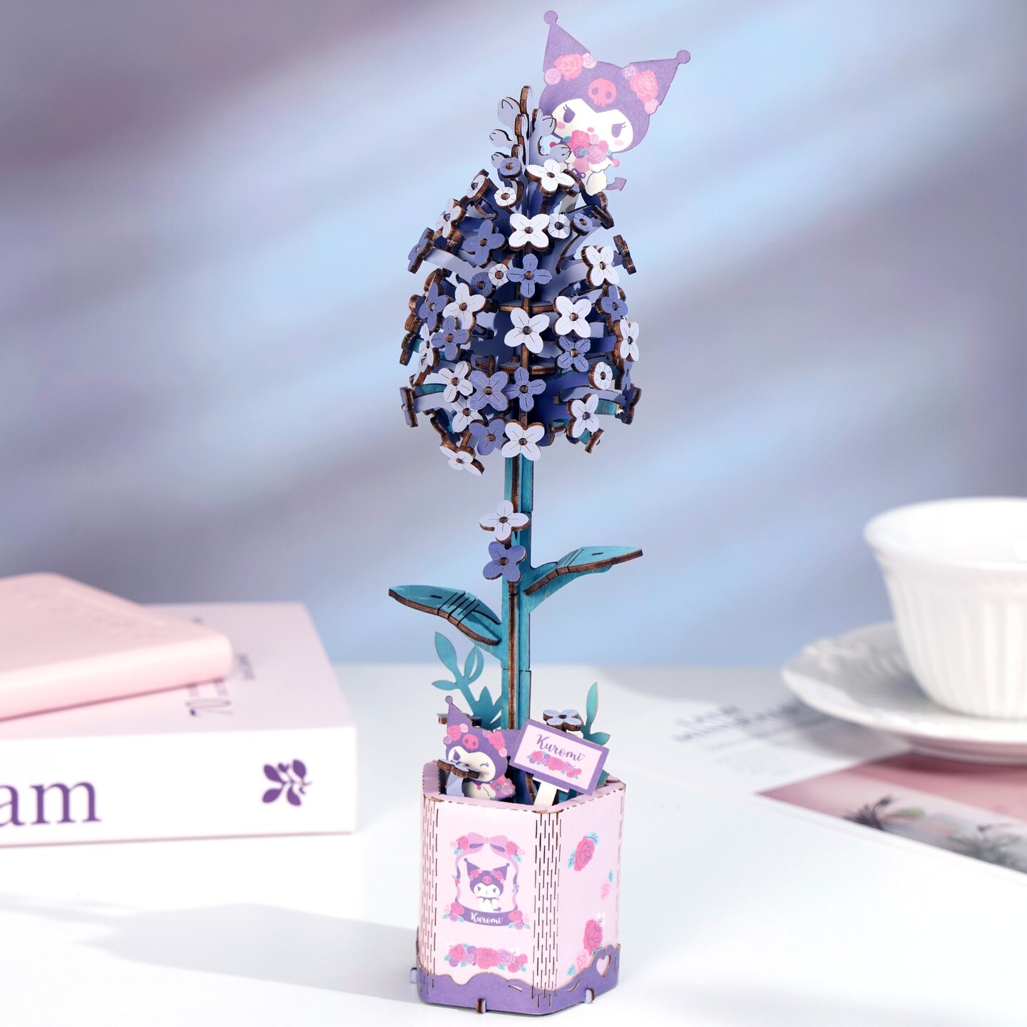 3D Wooden Puzzle | Hello Kitty&#xAE; and Friends Kuromi Lilac