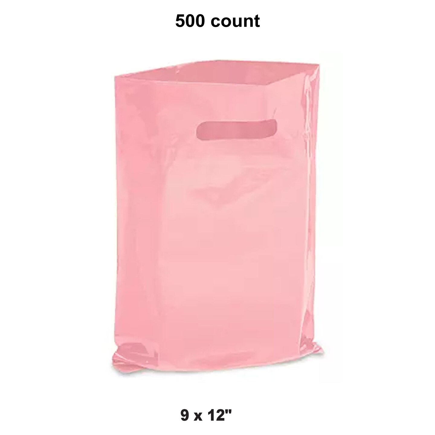 9 x 12&#x22; Die Cut Handle Bags