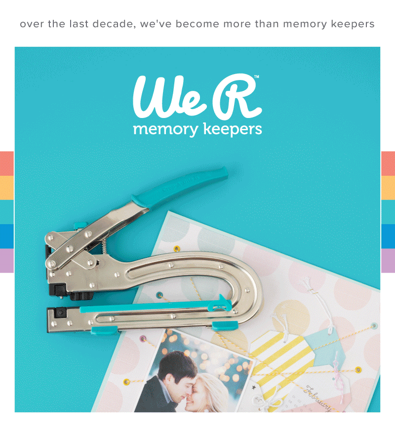 We R Memory Keepers Slimline Card Punch Board 60000164 by American Crafts