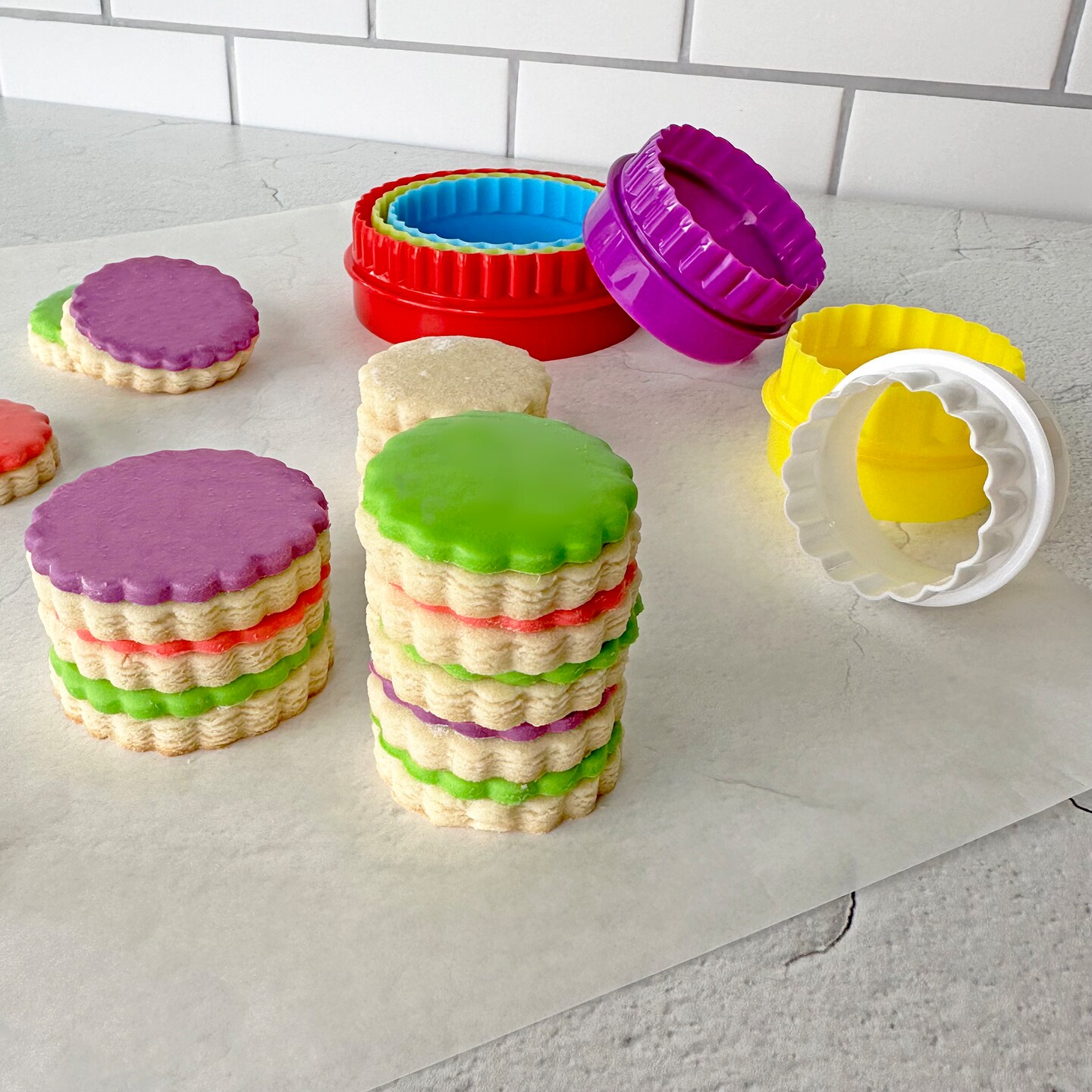 Round Biscuit Cutter 6 PC Set
