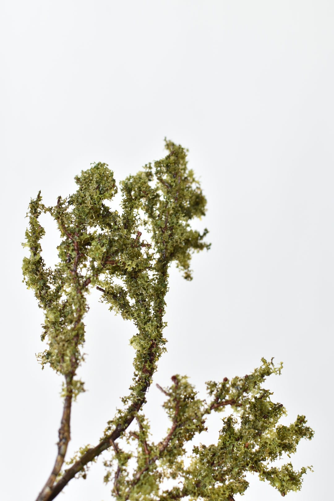 33&#x22; Faux Moss Twig Branch Stem