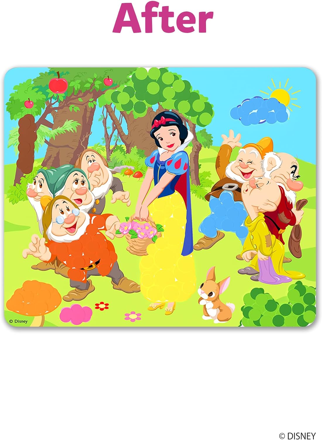 Art Activity - Dot It Disney Princess, No Mess Sticker Art for Kids, Stocking Stuffers, DIY Activity, Scrapbooking, Christmas Gifts for Girls &#x26; Boys Ages 3, 4, 5, 6, 7