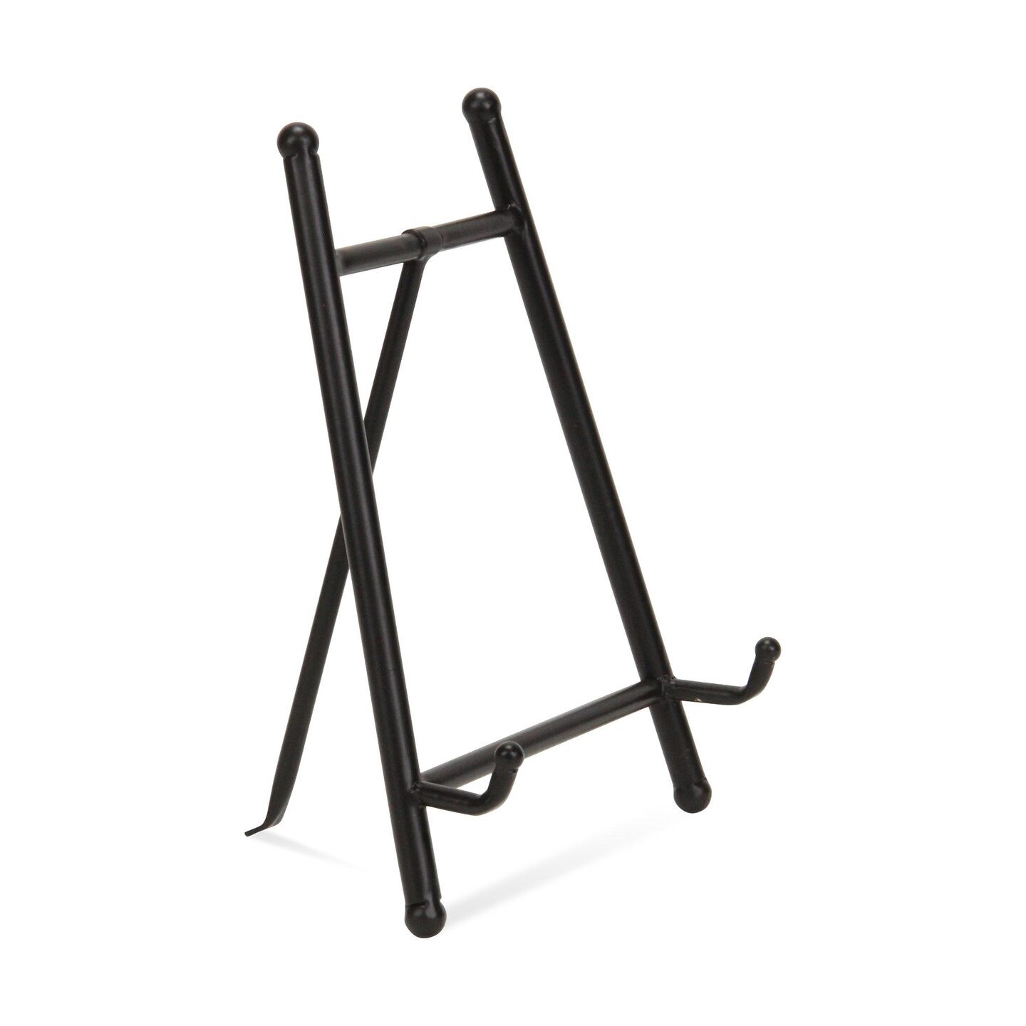 Contemporary Home Living H Shaped Handcrafted Mini Table Easel - 11.5&#x22; - Black