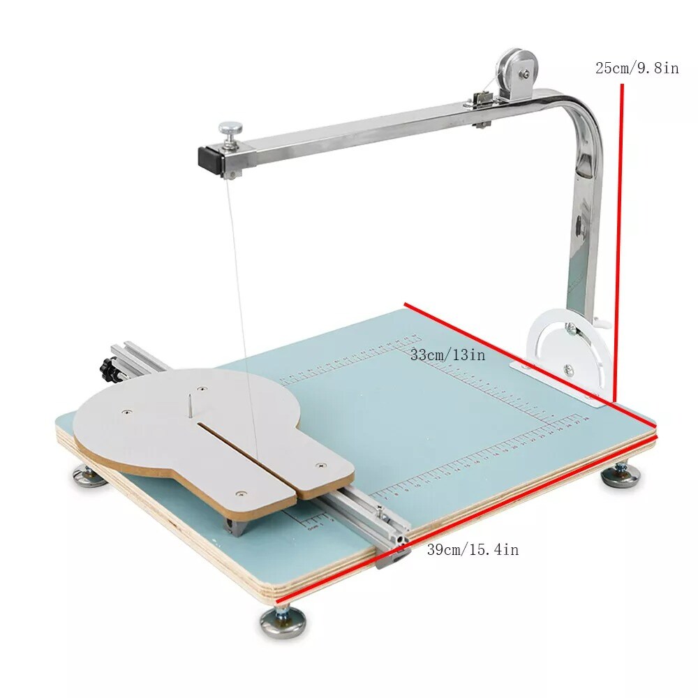 Foam Cutter Hot Wire Cutter Electric Tabletop Working Table Machine 100-300ma