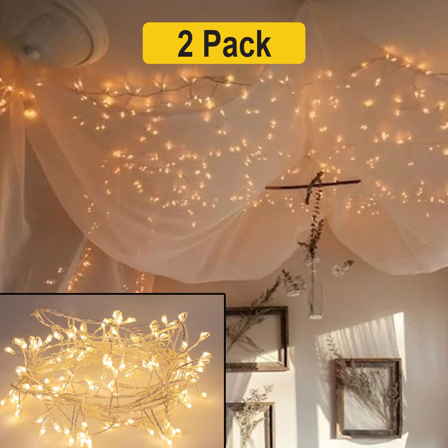 Christmas Cluster Fairy Lights