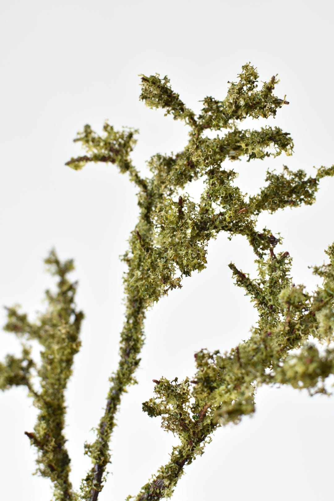 33&#x22; Faux Moss Twig Branch Stem
