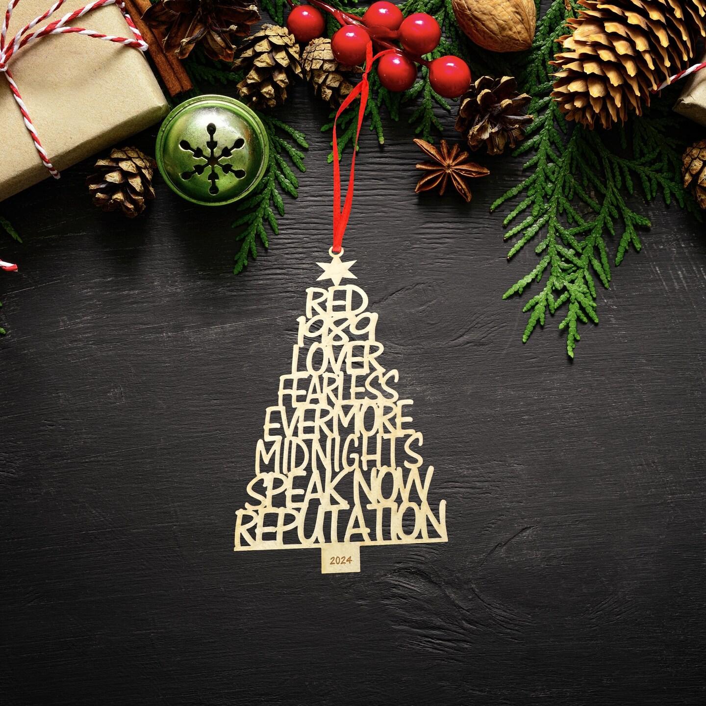 Eras Tour Ornament | Taylor Swift Ornament | Swiftie Gifts