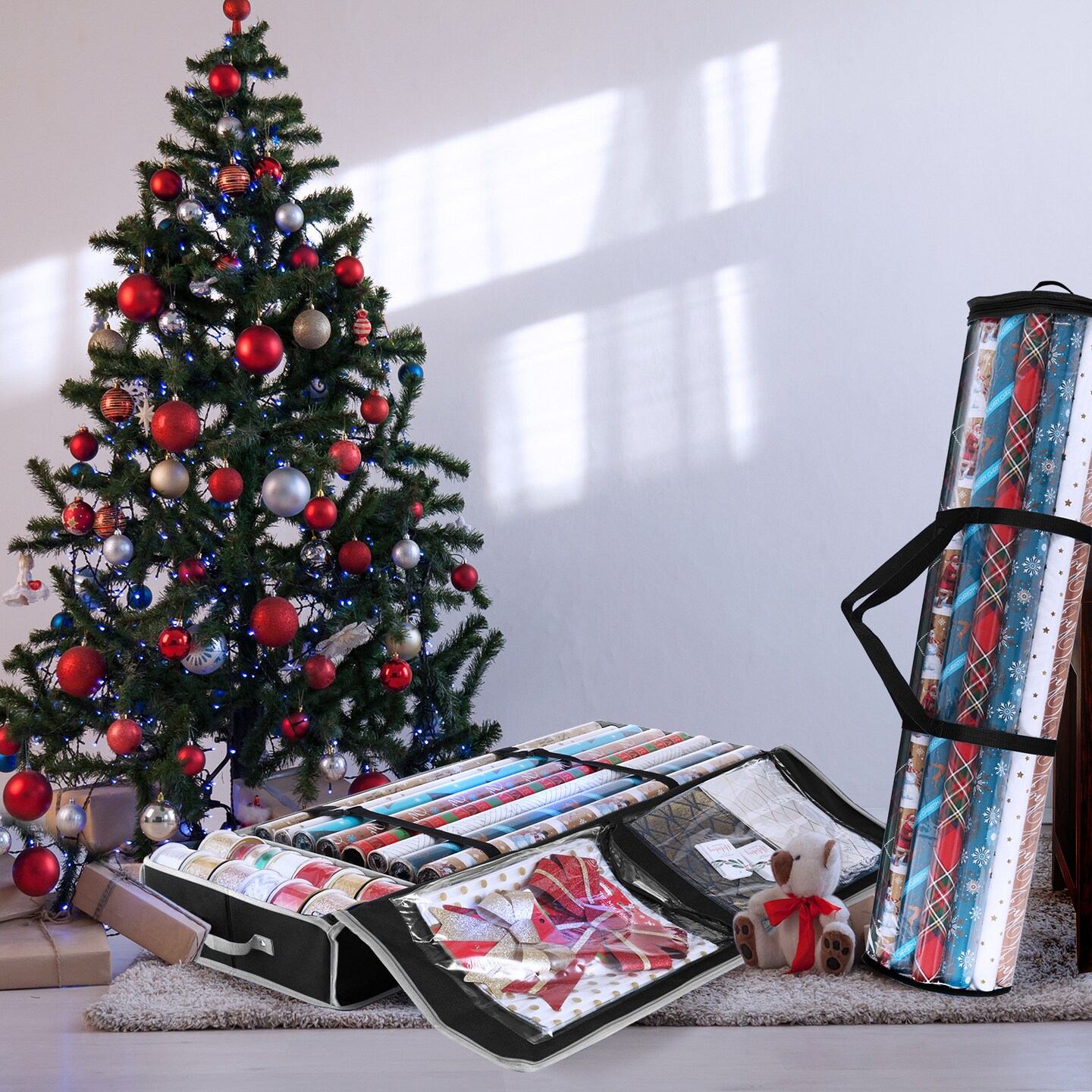 Hearth &#x26; Harbor Wrapping Paper Storage Container