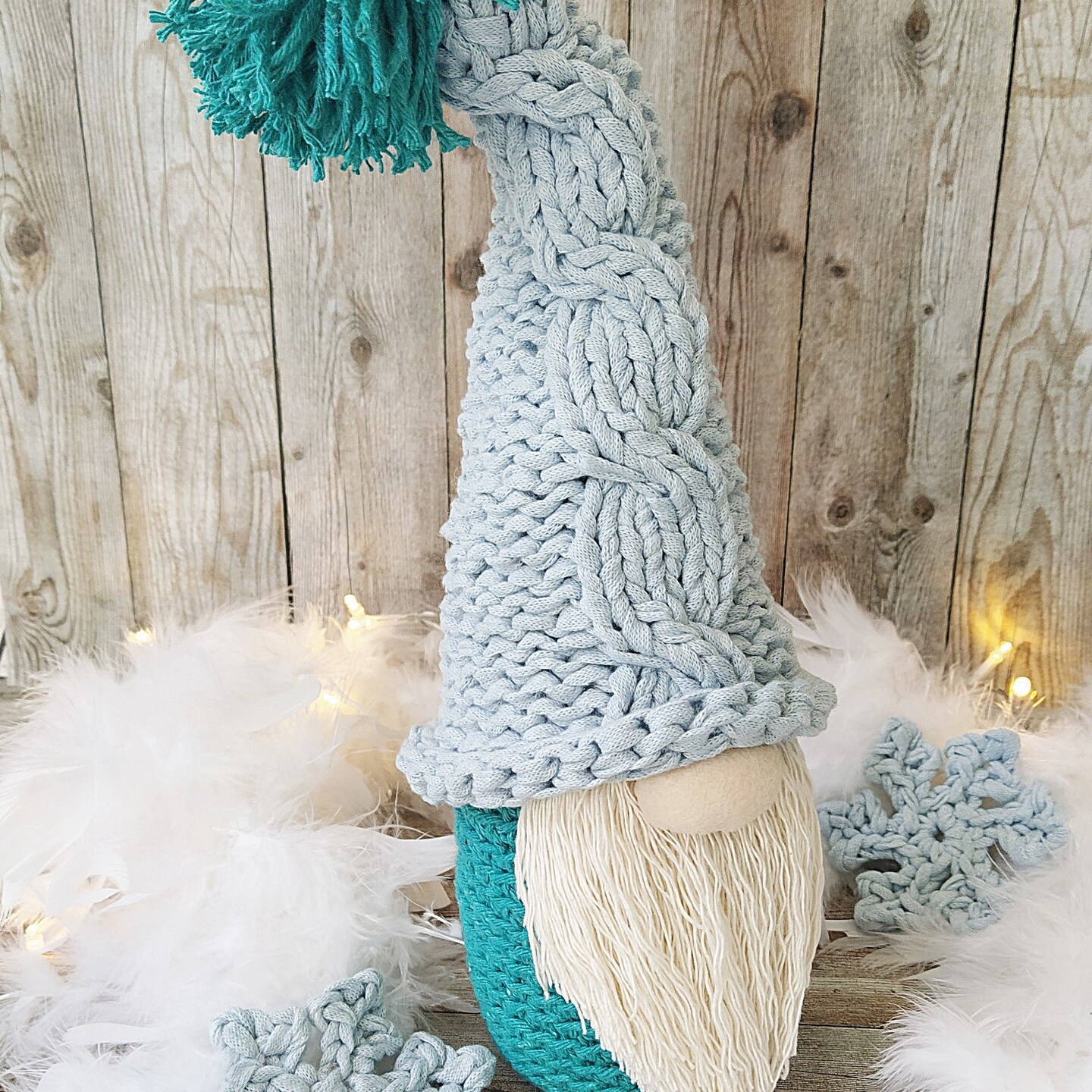 DIY Crochet Kit Gnome by Hoooked Earthwhisper PAK364