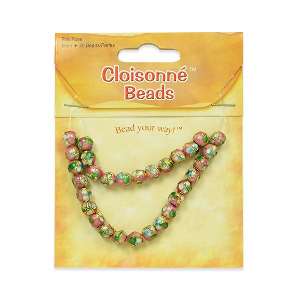 Cloisonne Beads Pack of 30