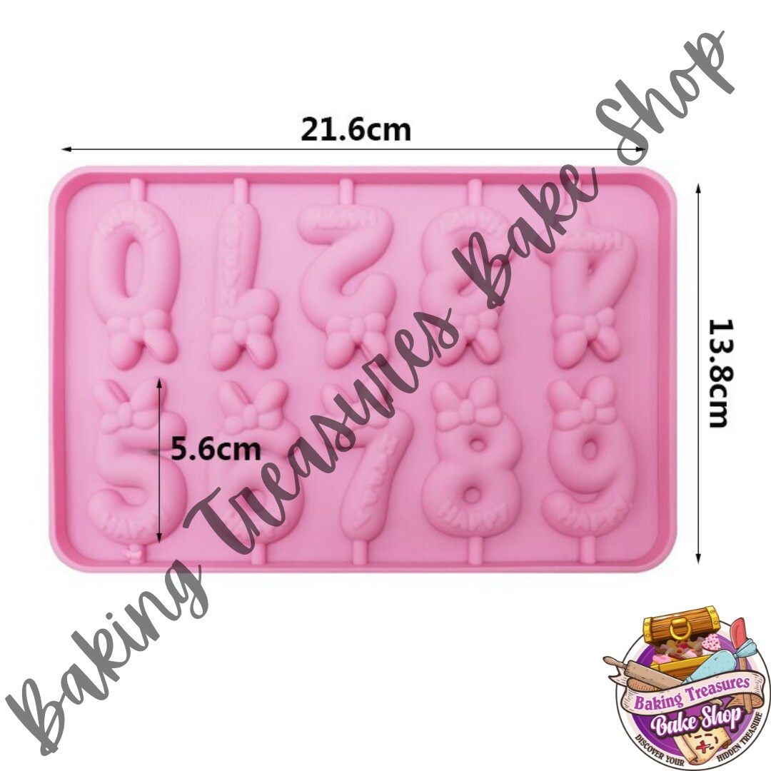 Boy &#x26; Girl Number Silicone Mold