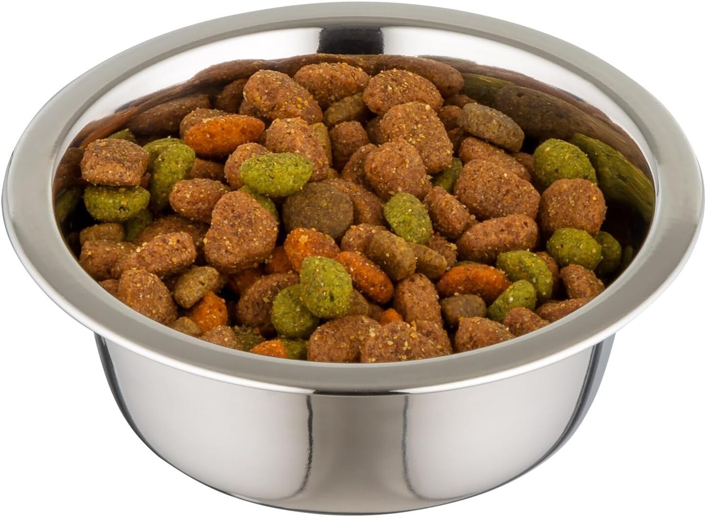 IRIS USA Stainless Steel Dog Bowls - 5 Pack, 16 oz Small Stainless Steel Dog Bowls