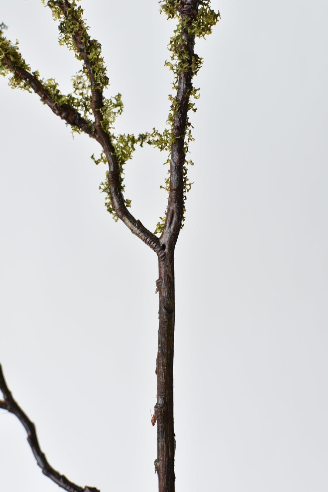 33&#x22; Faux Moss Twig Branch Stem